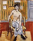 seatd figure by Henri Matisse